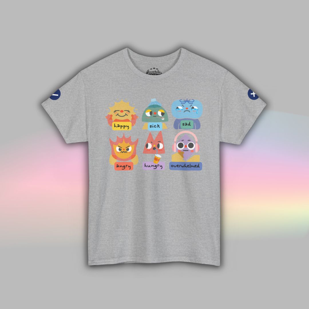 Adult Autism Shirt | Neurodiversity T Shirt | Visual Supports | Riso
