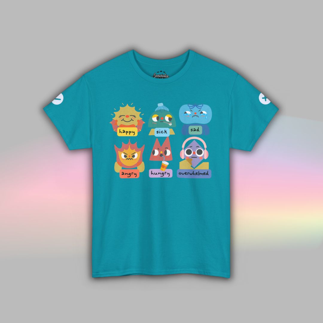 Adult Autism Shirt | Neurodiversity T Shirt | Visual Supports | Riso