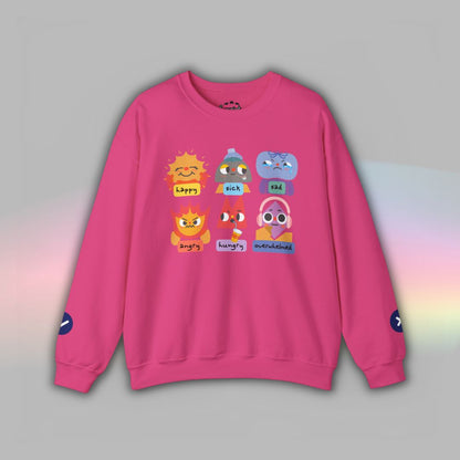 Adult Autism Crewneck | Communication Sweatshirt | Riso