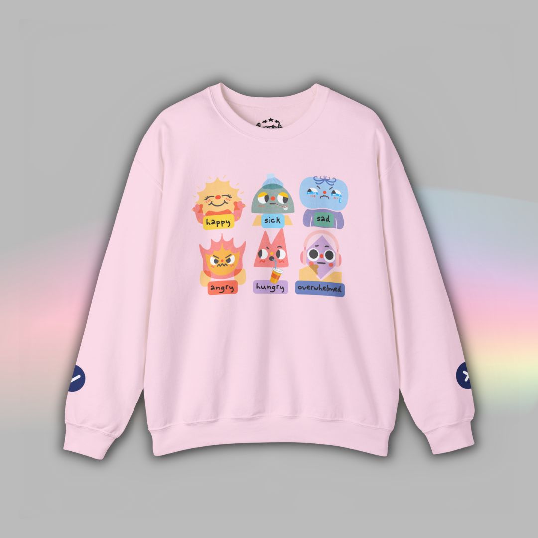 Adult Autism Crewneck | Communication Sweatshirt | Riso