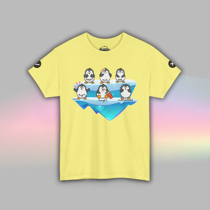 Penguin Communication T-Shirt for Adults | Autism Visual Support Tee