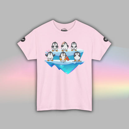 Penguin Communication T-Shirt for Adults | Autism Visual Support Tee