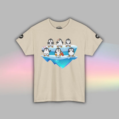 Penguin Communication T-Shirt for Adults | Autism Visual Support Tee