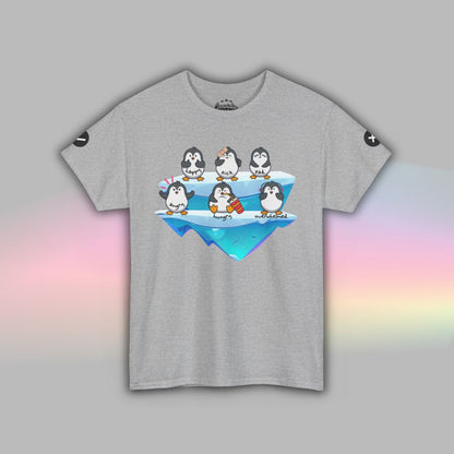 Penguin Communication T-Shirt for Adults | Autism Visual Support Tee