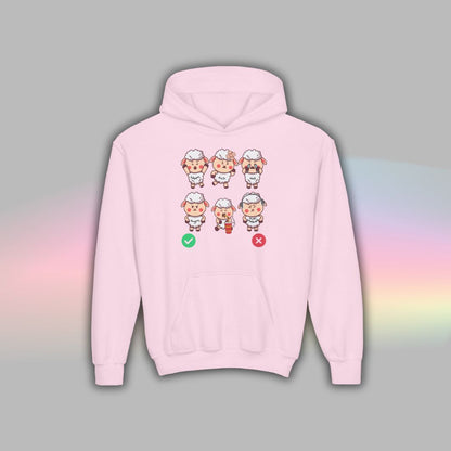 Sheep Communication Hoodie | Visual Support Hoodie for Autistic Kids