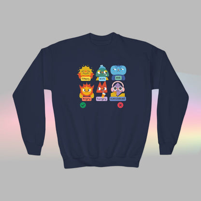 Kids Neurodiversity Crewneck | Autism Sweatshirt | Riso