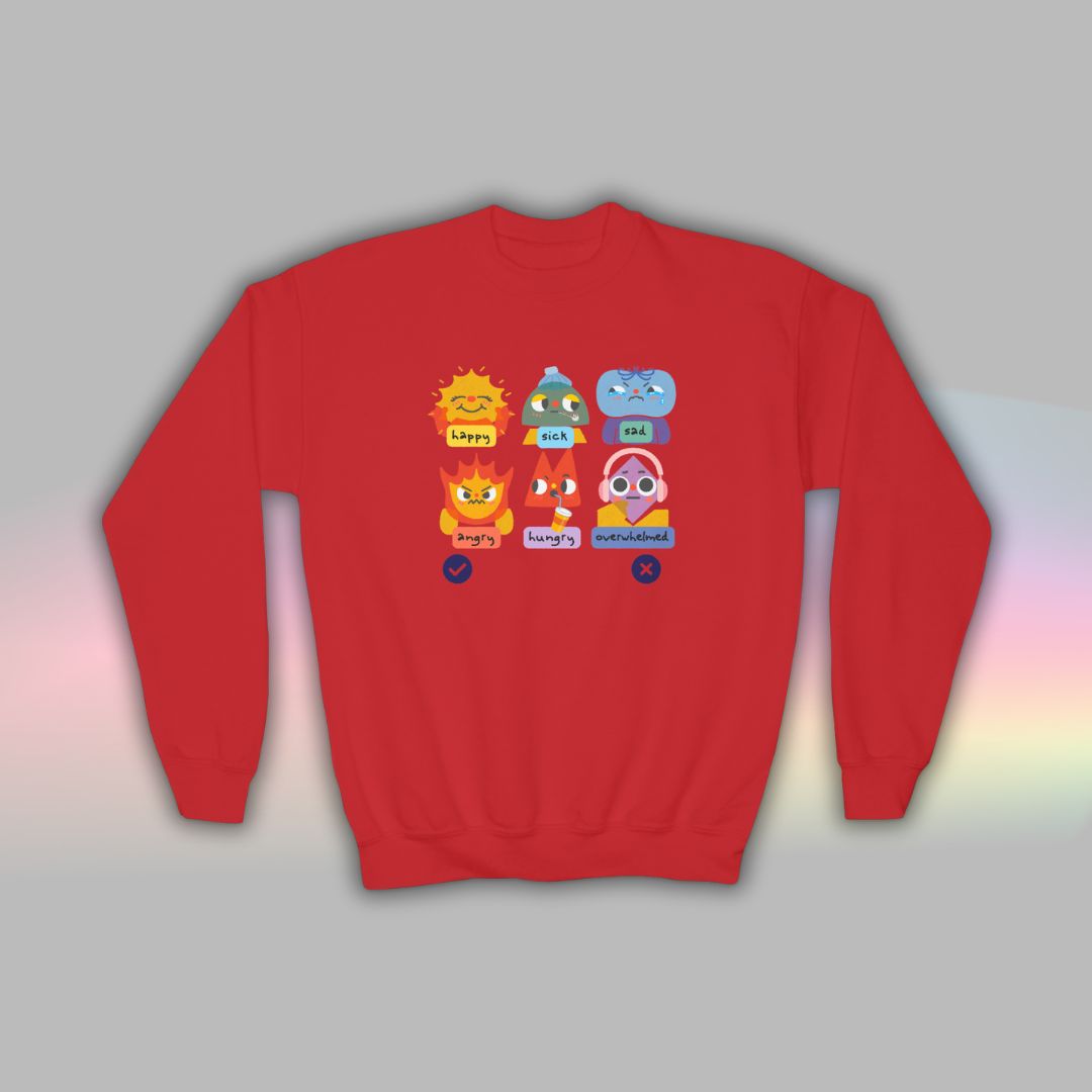 Kids Neurodiversity Crewneck | Autism Sweatshirt | Riso