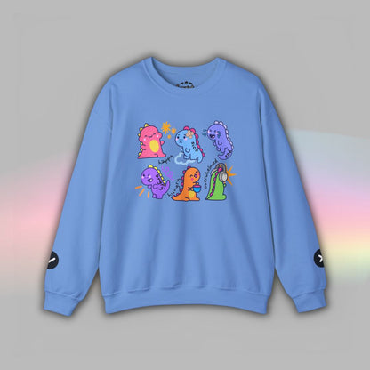 Adult Communication Crewneck | Sweatshirt for Communication | Dinosaur