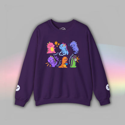 Adult Communication Crewneck | Sweatshirt for Communication | Dinosaur