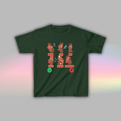 Ant Communication T-Shirt for Kids | Visual Support Autism Shirt