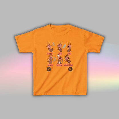 Ant Communication T-Shirt for Kids | Visual Support Autism Shirt