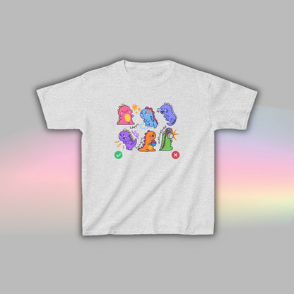 Kids Neurodiversity T Shirt | Autism Shirt | Nonverbal Tee Dinosaur