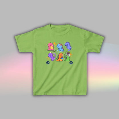 Kids Neurodiversity T Shirt | Autism Shirt | Nonverbal Tee Dinosaur