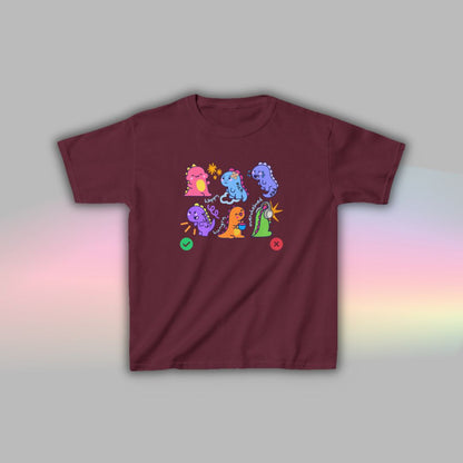 Kids Neurodiversity T Shirt | Autism Shirt | Nonverbal Tee Dinosaur