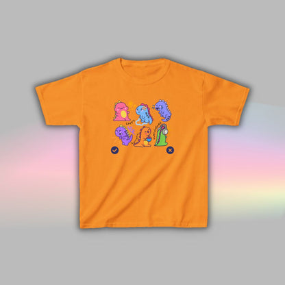 Kids Neurodiversity T Shirt | Autism Shirt | Nonverbal Tee Dinosaur