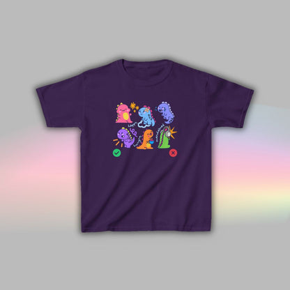 Kids Neurodiversity T Shirt | Autism Shirt | Nonverbal Tee Dinosaur