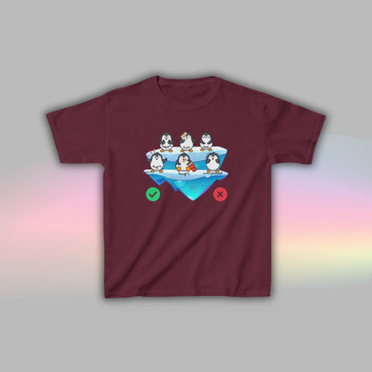 Communication T-Shirt for Kids | Autism Communication Tee | Penguin