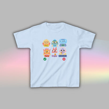 Kids Neurodiversity T Shirt | Autism Shirt | Autism Visuals Riso