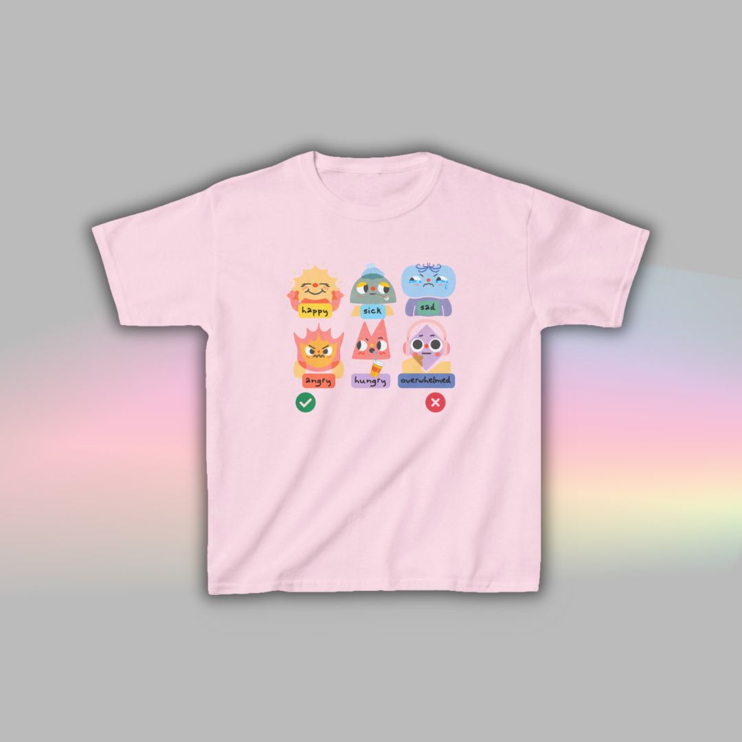 Kids Neurodiversity T Shirt | Autism Shirt | Autism Visuals Riso
