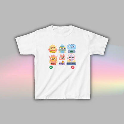 Kids Neurodiversity T Shirt | Autism Shirt | Autism Visuals Riso
