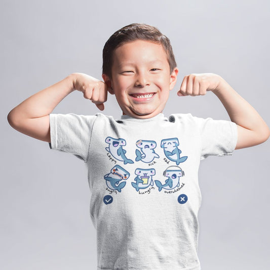 Kids Autism Shirt | Neurodiversity T Shirt | Communication Tee Shark
